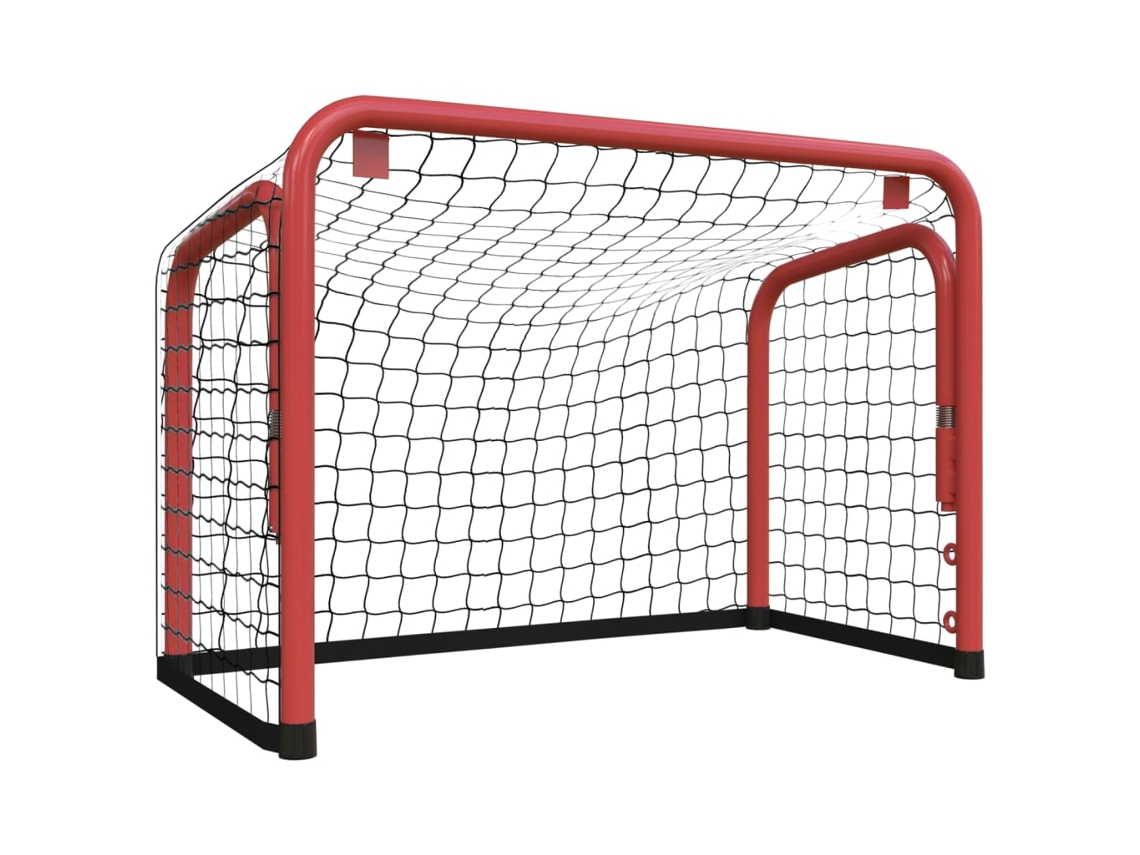 Portería De Hockey VIDAXL Rojo (68x32x47cm )