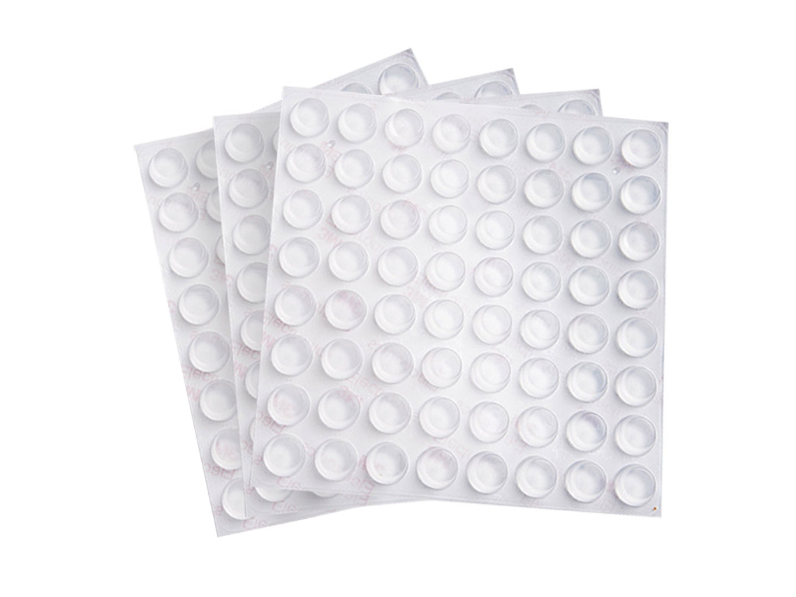 KOFIHETY Amortiguadores para Puertas de Armario 192 Unidades, Autoadhesivos Transparentes para Armarios de Cocina, Tablas de Cortar, Marcos de Fotos