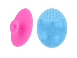 2 Esponjas De Silicona Suave Para Limpieza Facial, Cepillo Exfoliante, Limpieza Profunda De La Piel, Antioxidante