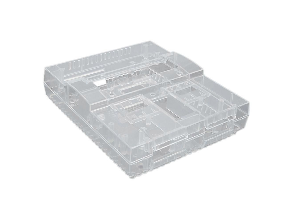 Tapa de repuesto transparente para Nintendo SNES SFC (versión americana), consolas de juegos retro. GOKOCO