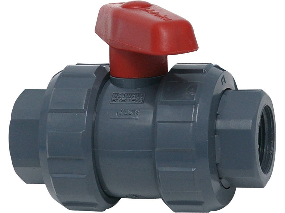 Valvula Esfera Pvc 1/2 " AQUA CONTROL