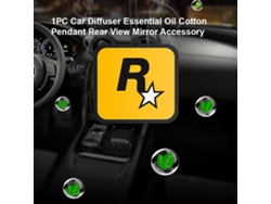 Colgante De Aceite Esencial Para Difusor De Coche Decoración De Espejo Retrovisor