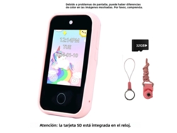 (rosa 32g) Juguete Para Teléfono Inteligente Con Pantalla Táctil De 2,8 Pulgadas, Juego De Rompecabezas De Aprendizaje Musical