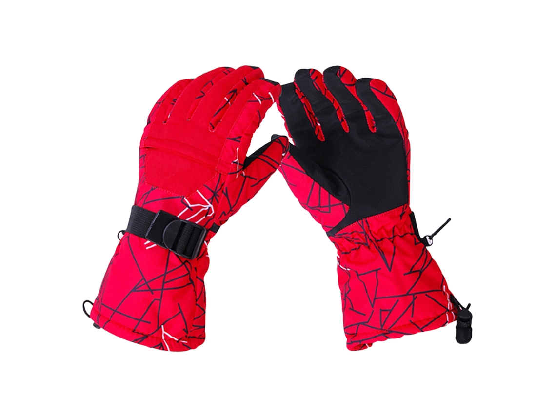 Guantes de esquí impermeables y acolchados para snowboard e invierno