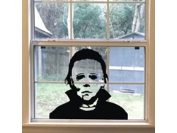 2026altiro-pegatina De Halloween Para Salón, Puerta, Ventana Y Espejo - Vinilo Art Déco Divertido 54x60cm