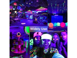 Rebe-luz De Pared Lavadora Rgb Uv 48w 72leds Luz Negra Barra De Luz Escenario Para Galería Iglesia Boda Fiesta Cumpleaños