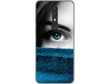 Carcasa Alcatel 1X (2019) TUMUNDOSMARTPHONE Ojo Multicolor