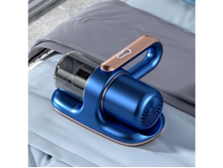 Aspiradora de mano Blue Yizhood para eliminar ácaros y recoger polvo de colchones