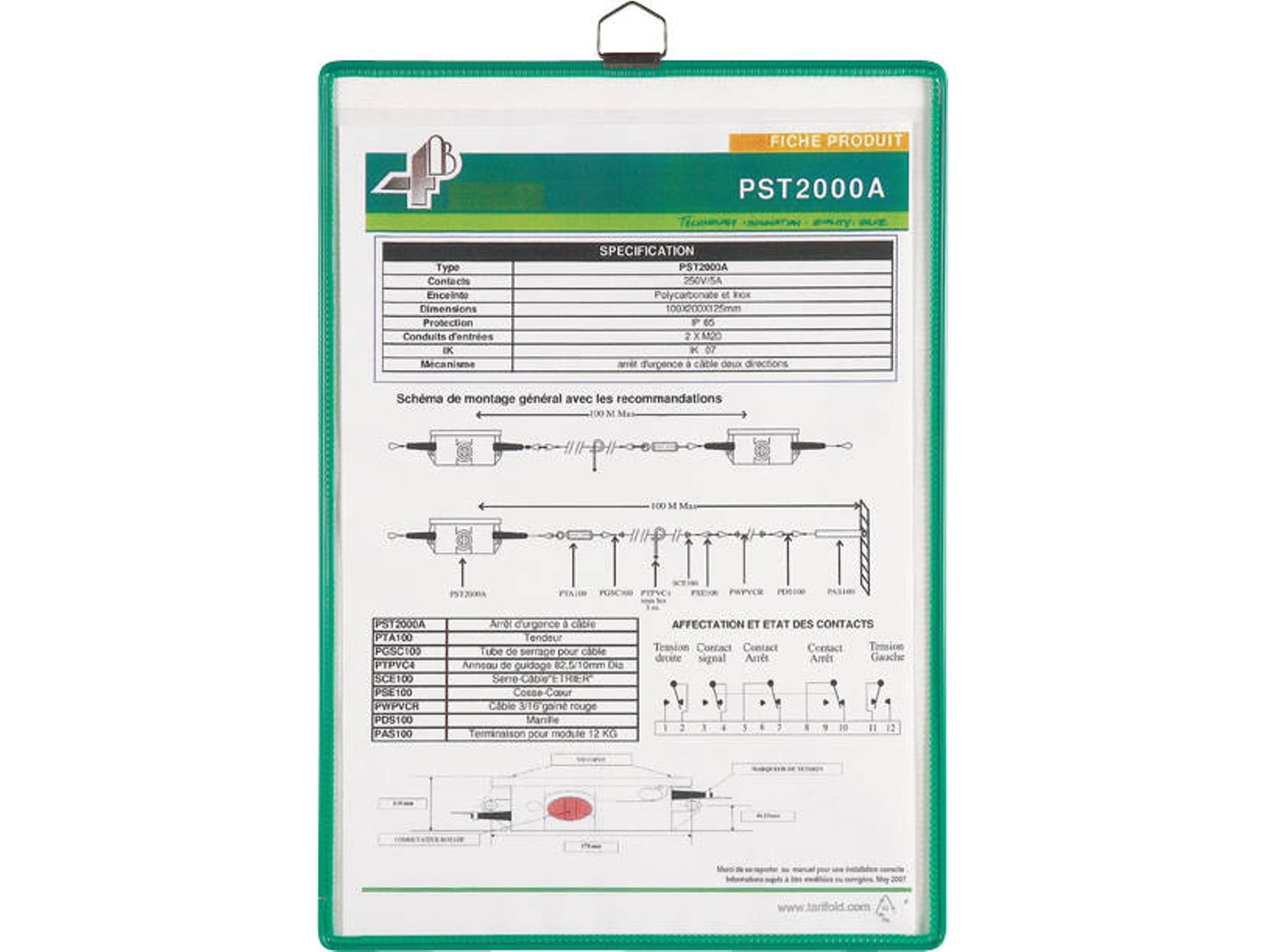 Porta Documentos TARIFOLD 154509