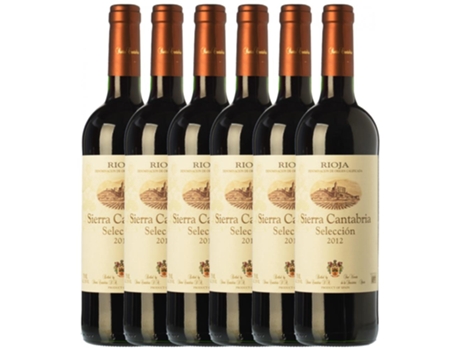 Vino SIERRA CANTABRIA Sierra Cantabria Selección Tempranillo Rioja Joven (0.75 L - 6 unidades)
