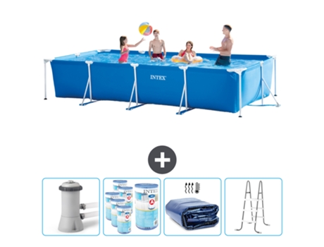 Piscina Tubular INTEX 28274GN-CB95 (7127 L - 220x84cm)