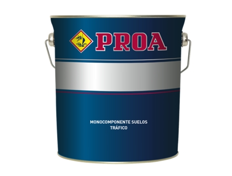 Pintura monocomponente para suelos y garajes Exterior-Interior PRO Rojo Óxido 4L