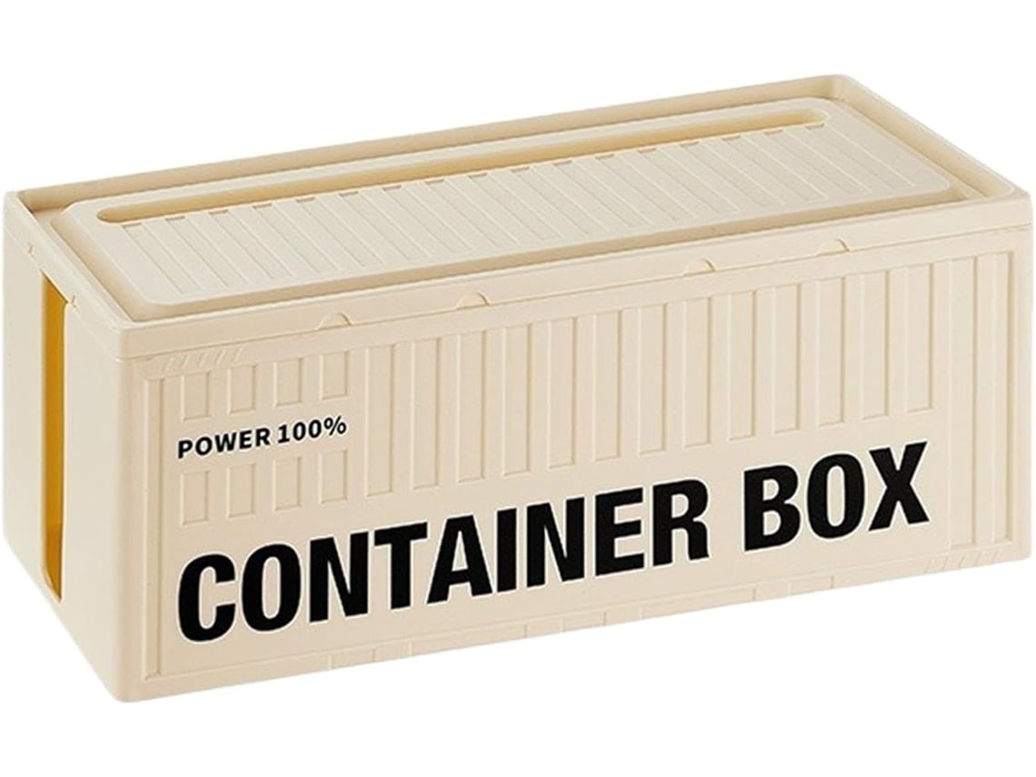 Caja De Almacenamiento Para Cables De Oficina | Organizador De Gran Tamaño