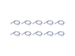 Jyio 10 Piezas Sensor De Proximidad Inductivo Lj8a3-2 Z M8 Cc 3 Cables Pnp No