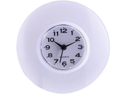 Reloj De Baño Con Ventosas 2025 - Montaje En Pared Para Ducha, Resistente Al Agua, Color Blanco