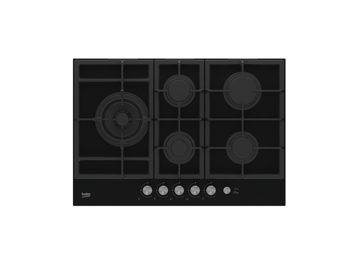 HILL 75235 S hobs Negro Integrado Encimera de gas 5 zona(s) BEKO