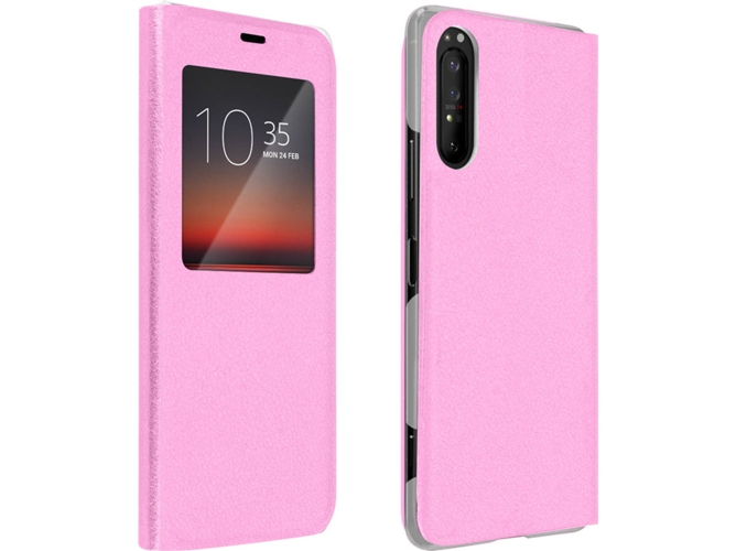 Funda Sony Xperia 1 2 AVIZAR Ventana Rosa