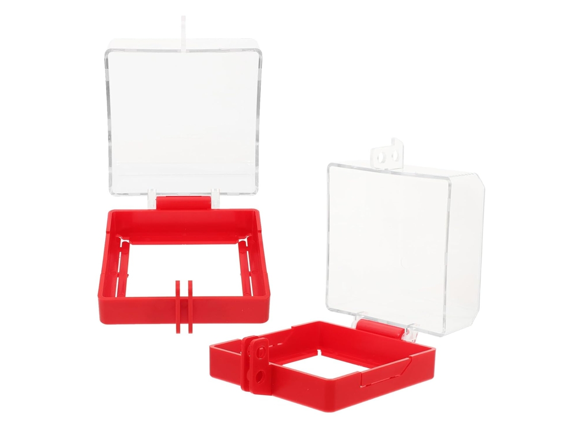 Tapa Protectora Con Botón Pulsador Con Cierre Para Interruptor De Pared Impermeable
