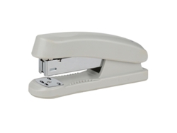 Grapadora De Oficina Ergonómica Y Sin Esfuerzo, Grapadora De Mesa Metálica Fiable Para Grampas 24/6, Blanca, Ideal Para Escuelas