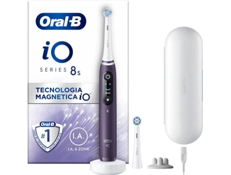 Cepillo de Dientes Eléctrico ORAL B iO 8 S Morado