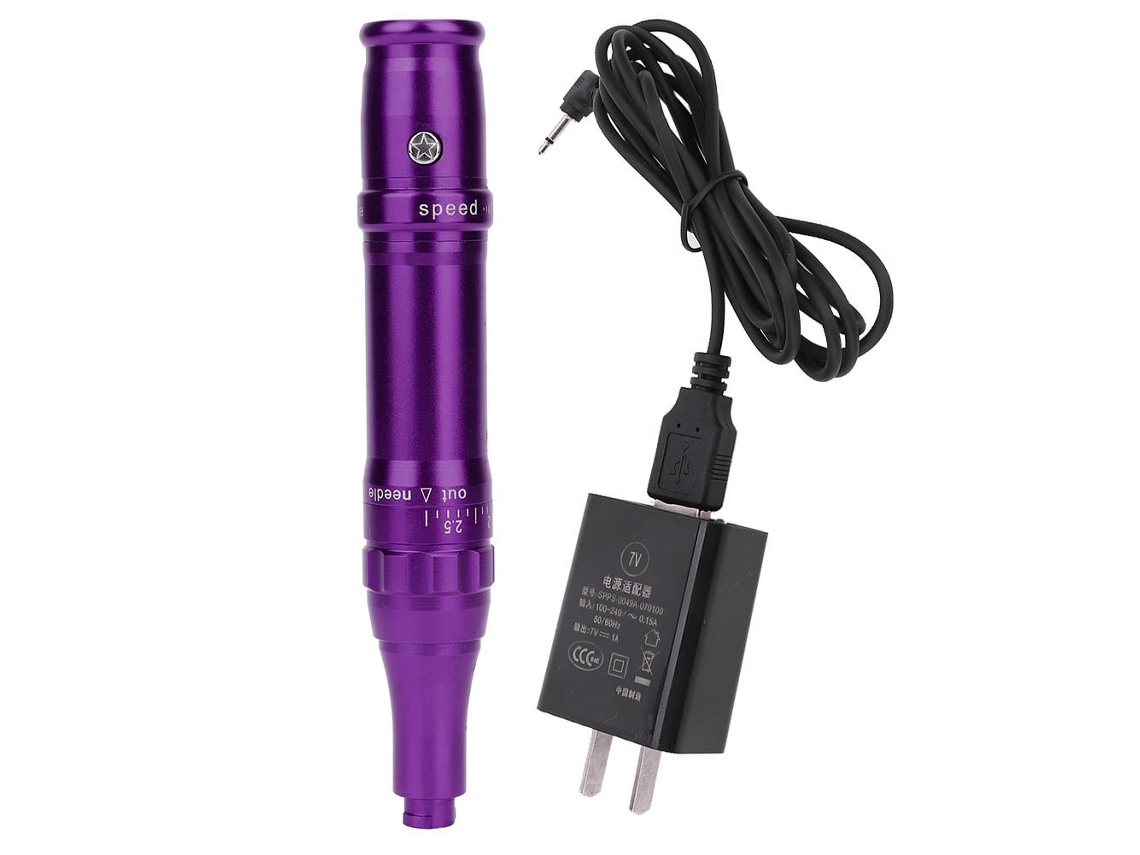 Kit De Micropigmentación Para Cejas, Ojos Y Labios - Maquillaje Semipermanente - Morado