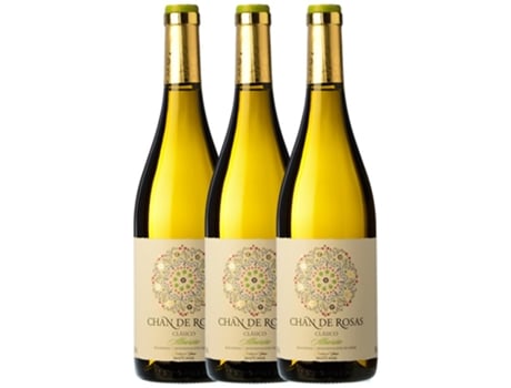 Vino CHAN DE ROSAS Chan De Rosas Clásico Albariño Rías Baixas (0.75 L - 3 unidades)