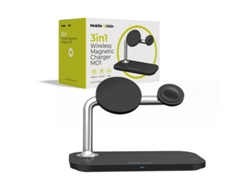 Cargador Inalámbrico Magnético 3 En 1 Mobile Origin Mo1 Para Iphone 14 Con Magsafe