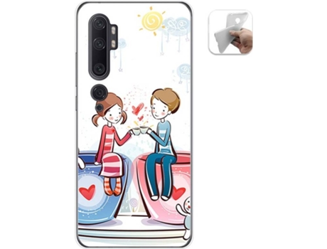 Carcasa Xiaomi Mi Note 10 TUMUNDOSMARTPHONE Café Multicolor