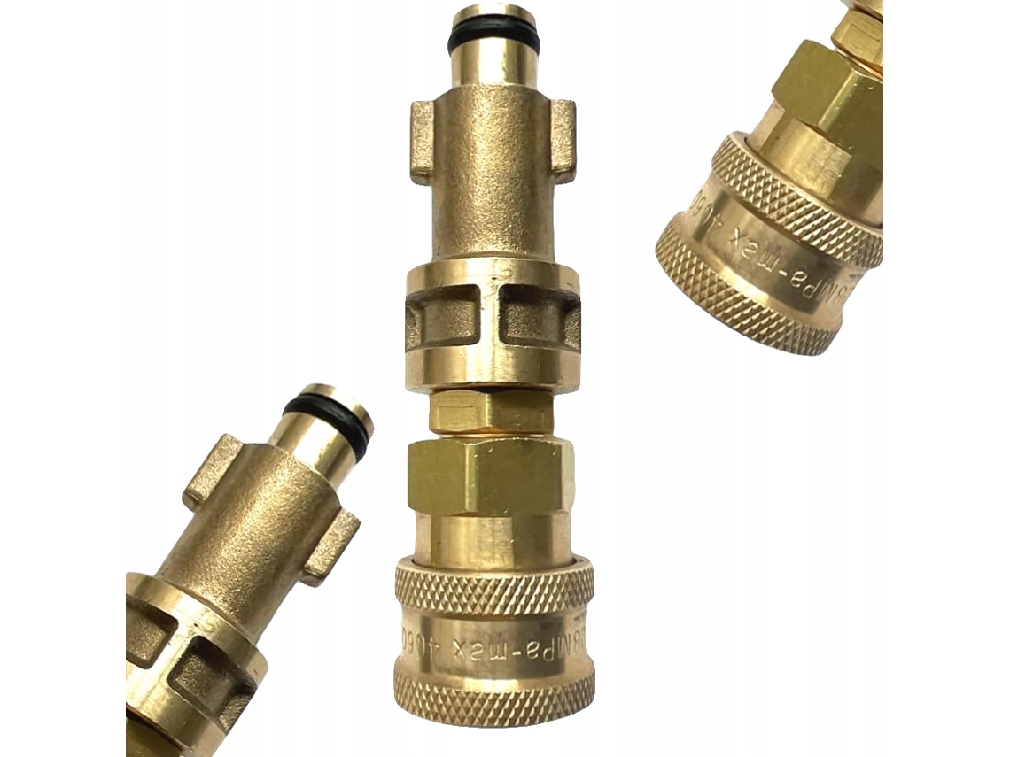 Adaptador para hidrolimpiadoras Bosch de alta presión – Adaptador de 1/4'' | 16 bar | Compatible con modelos Bosch antiguos