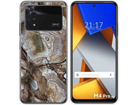 Carcasa para Xiaomi Poco M4 Pro 4G TUMUNDOSMARTPHONE Dibujos Mármol 14 Multicolor