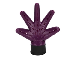 Secador de pelo de secado rápido, difusor en forma de mano, secador de pelo profesional con difusor