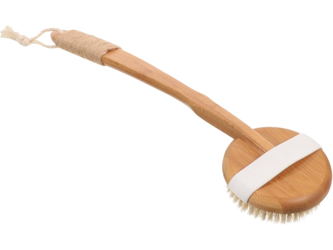 Cepillo De Baño A Long Manche Détachable Exfoliante Ergonómico Pour Dos Y Corps Accessoire