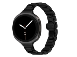 Correa de acero inoxidable para Samsung Galaxy Watch Ultra con cierre de mariposa fino CSYY (47 mm)