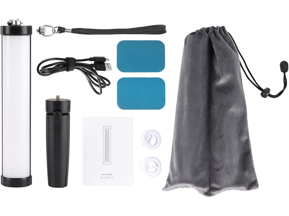 Tubo De Luz Led Rgb Portátil - Iluminación De Alto Rendimiento