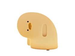Luz de noche de pato, regalos de pato para niña, lámpara de noche de regalo de pato para guardería, ABS+SIL, control táctil, portátil y recargable regulable, regalos de cumpleaños BISBISOUS