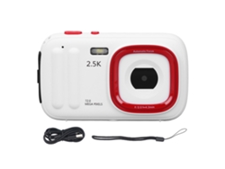Cámara digital compacta para selfies y vlogging con enfoque automático, cámara de vídeo digital