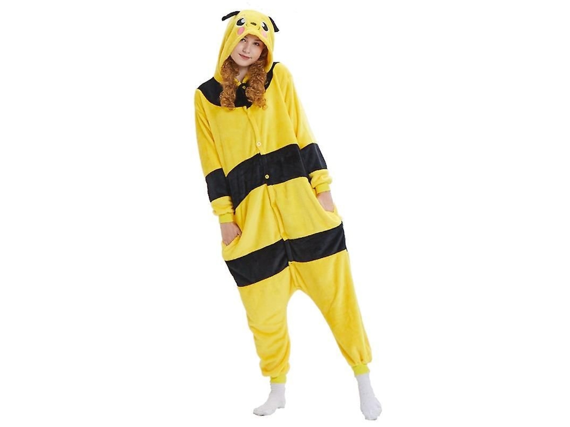 2026-pijama Traje De Abeja Para Halloween Cosplay Carnaval Fiesta Días Fríos Tela Flannel Unisex