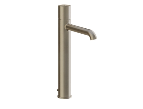 Mezclador monomando para lavabo Gessi Habito, con caño, con descarga de emergencia, proyección de 164 mm, UNITO, 70003