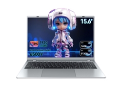 Portátil Vanwin de 15,6", 16 GB de RAM, 512 GB de SSD, procesador Intel® Pentium® Gold 6500y, Windows 11 Pro, 5000 mAh Wi-Fi 5.
