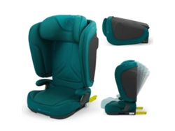 Silla De Coche Kinderkraft UNITY 2 i-Size 100–150 cm con guías del cinturón, ajuste del respaldo y seguridad reforzada Verde