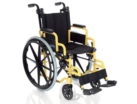 Silla de Ruedas para Niños Plegable con Correa para Talón ORTOPRIME