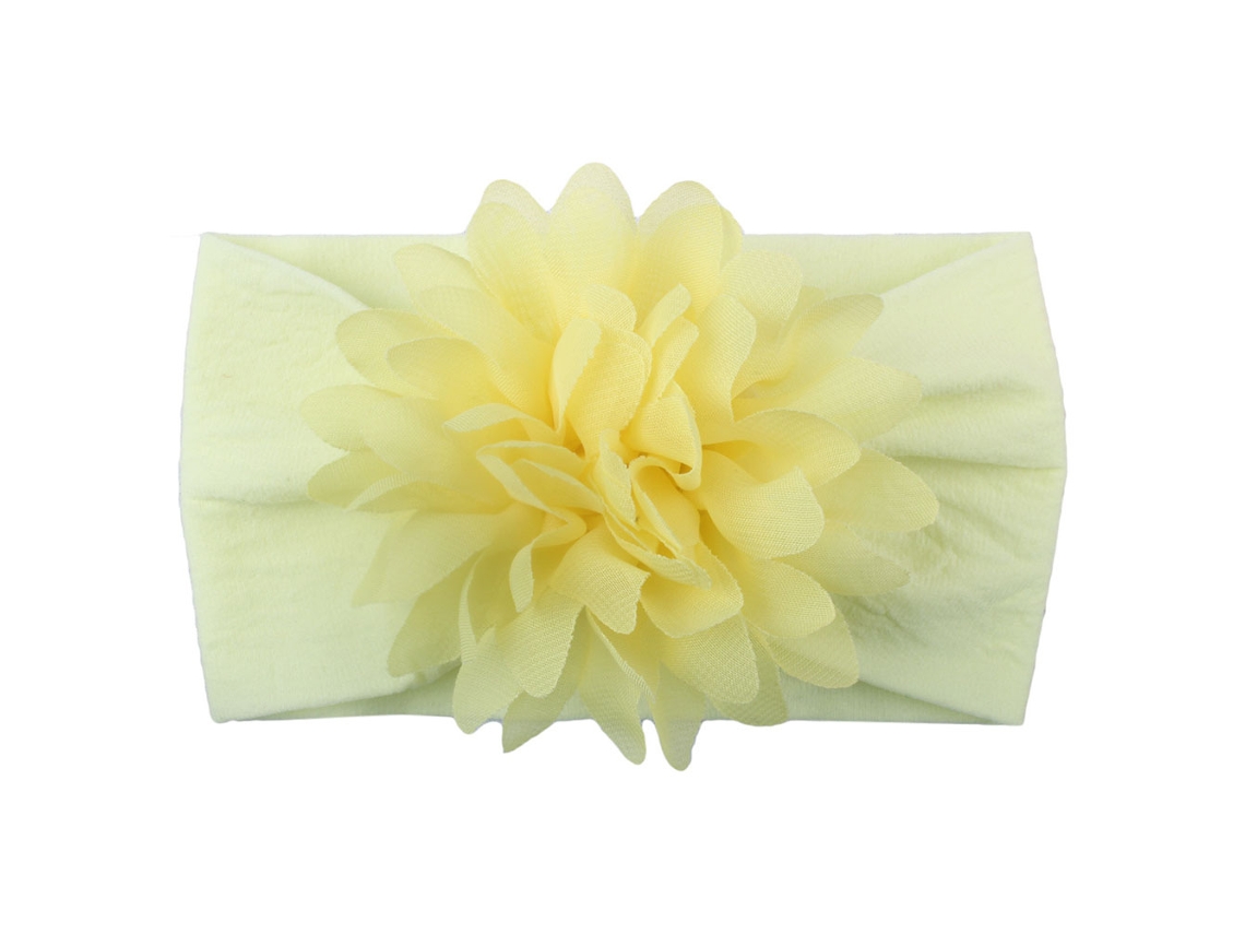 Diadema Adorable Para Bebé Con Flor Elástica, Ideal Para Recién Nacidos Y Niños Pequeños.