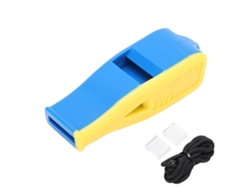 Urbannova-silbato De Árbitro Profesional Para Baloncesto, Fútbol Y Voleibol - Mortun Abs Resina Azul Amarillo