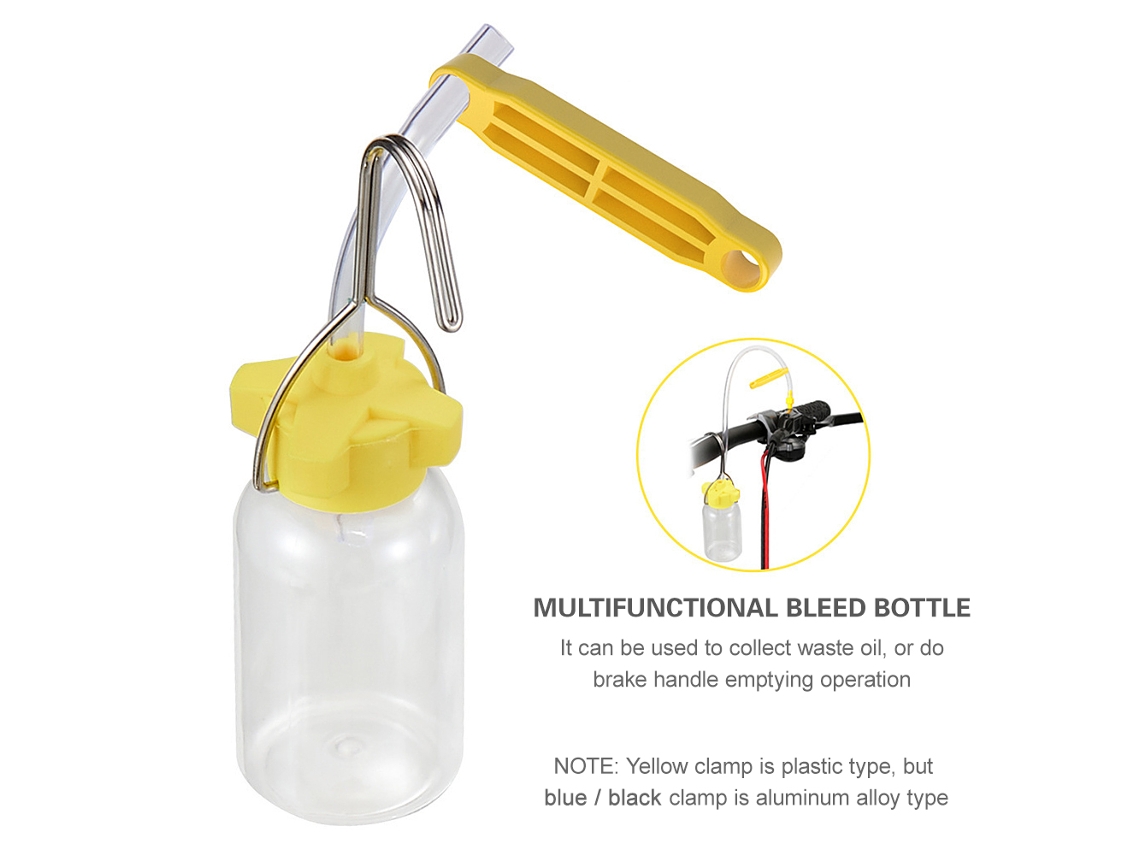 Kit De Purga De Frenos Hidráulicos Para Bicicleta Con Guantes Sin Dedos De Protección Solar Para Pesca Y Piragüismo.