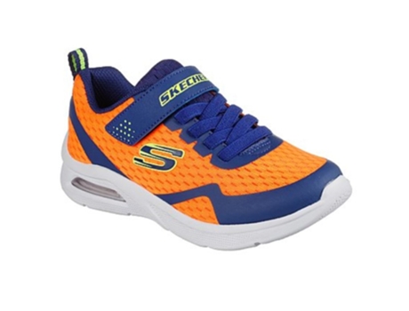 Zapatillas de Niño SKECHERS Microspec Torvix Naranja Tênis (28)