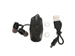 Fone De Ouvido Bluetooth Sem Fio Clip Para Pescoço Hifi Com Grande Autonomia E Tela De Bateria