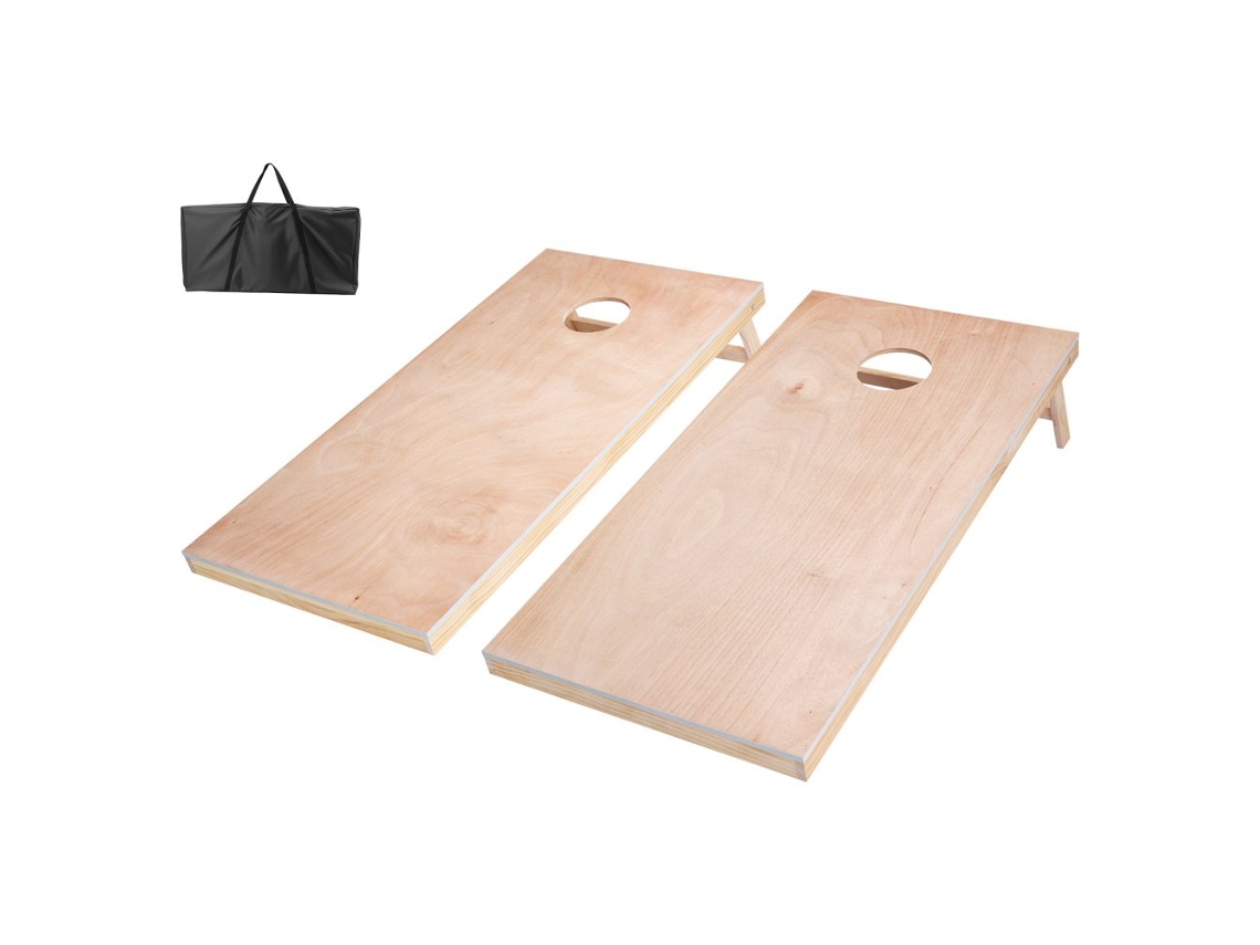 Juego de cornhole portátil de madera con tablero plegable Tekmaquinas