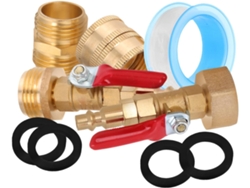 Adaptador De Latón Para Accesorios De Autocaravanas Y Roscado Para Purga.
