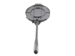 Prensa Manual De 20 Cm De Aleación De Aluminio Negro Para Tortillas, Pasta Y Pasteles.
