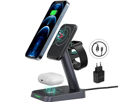 Cargador Auto CHRONUS WXCD-221107-10FM (iPhone - Negro)